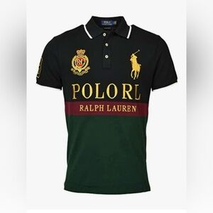 Men’s Polo Ralph Lauren Big Pony Chief Keef Slim Fit Polo Shirt Large Rare